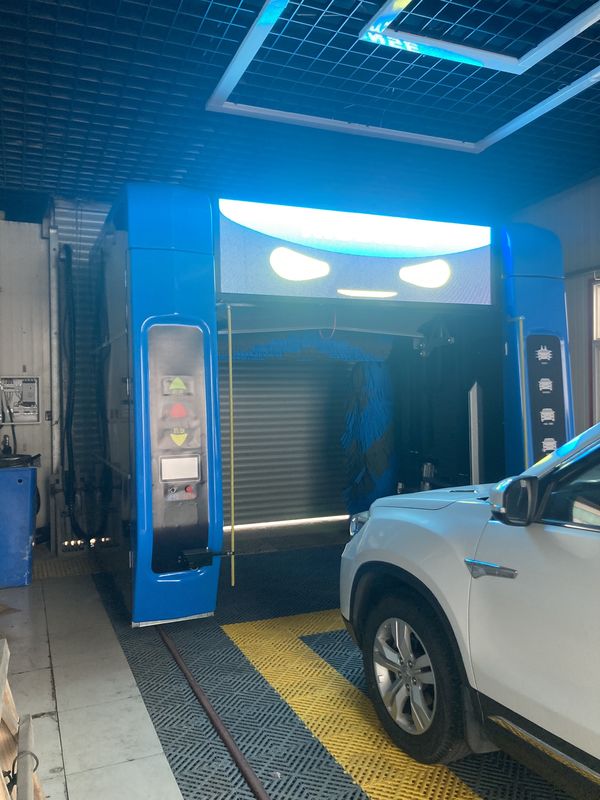 スマート広告画面付き自動サファイアカラーロールオーバー洗車機 CF380