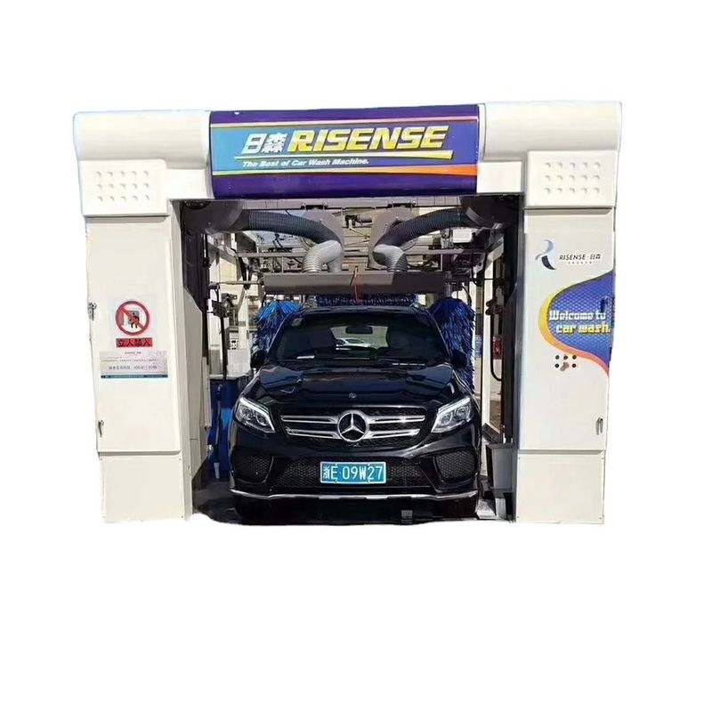アメリカン・トンネル・カー・ウォッシュ・マシーン (Drive-through Conveyor Belt American Tunnel Car Washing Machine)