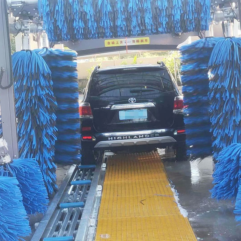アメリカン・トンネル・カー・ウォッシュ・マシーン (Drive-through Conveyor Belt American Tunnel Car Washing Machine)
