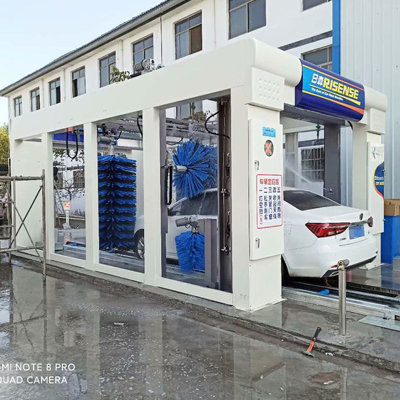 強力な 1500W 自動トンネルブラシ 車用洗濯機 ジップとコーチ