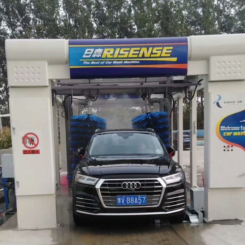 強力な 1500W 自動トンネルブラシ 車用洗濯機 ジップとコーチ