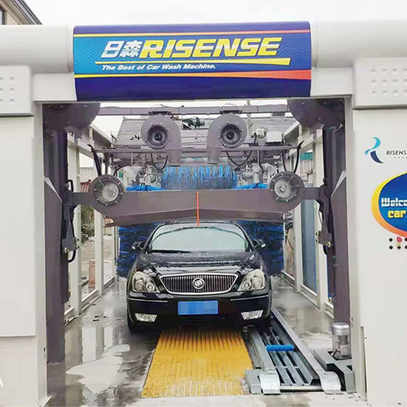 自動車トンネルタイプのための私たちの自動ブラシ洗浄システムの便利さを体験してください