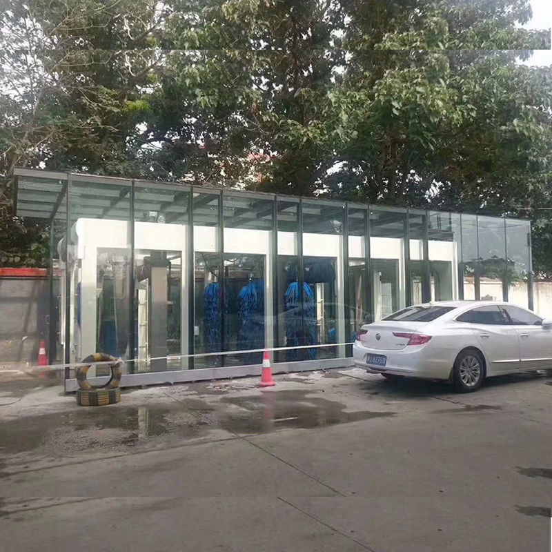 自動車トンネルタイプのための私たちの自動ブラシ洗浄システムの便利さを体験してください