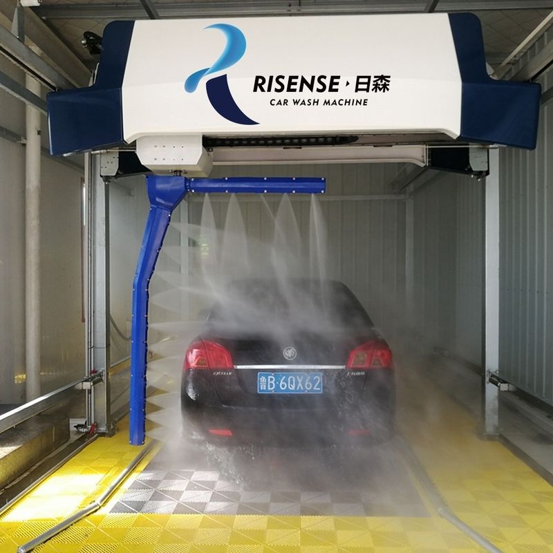 ホットディップガルバン化鋼 120バー高圧のスマートモデル ロボットタッチレス洗車機