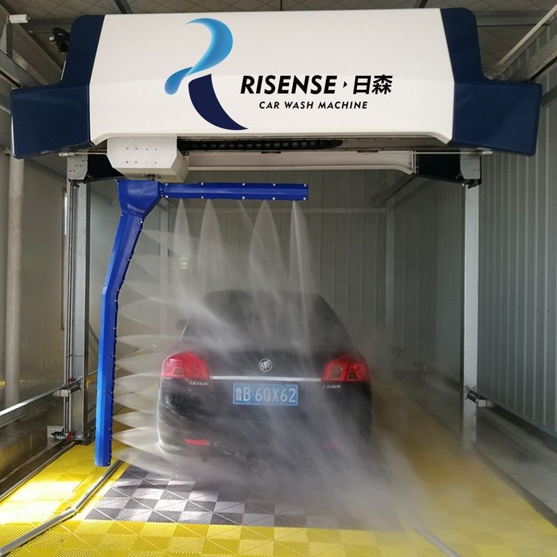 ホットディップガルバン化鋼 120バー高圧のスマートモデル ロボットタッチレス洗車機