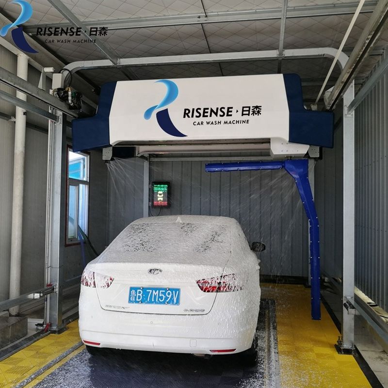 ホットディップガルバニゼッド 触覚のない洗車機 組み込みの高速空気乾燥システム