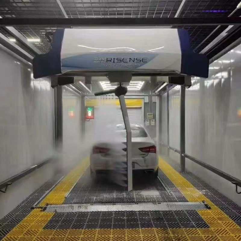 ホットディップガルバニゼッド 触覚のない洗車機 組み込みの高速空気乾燥システム