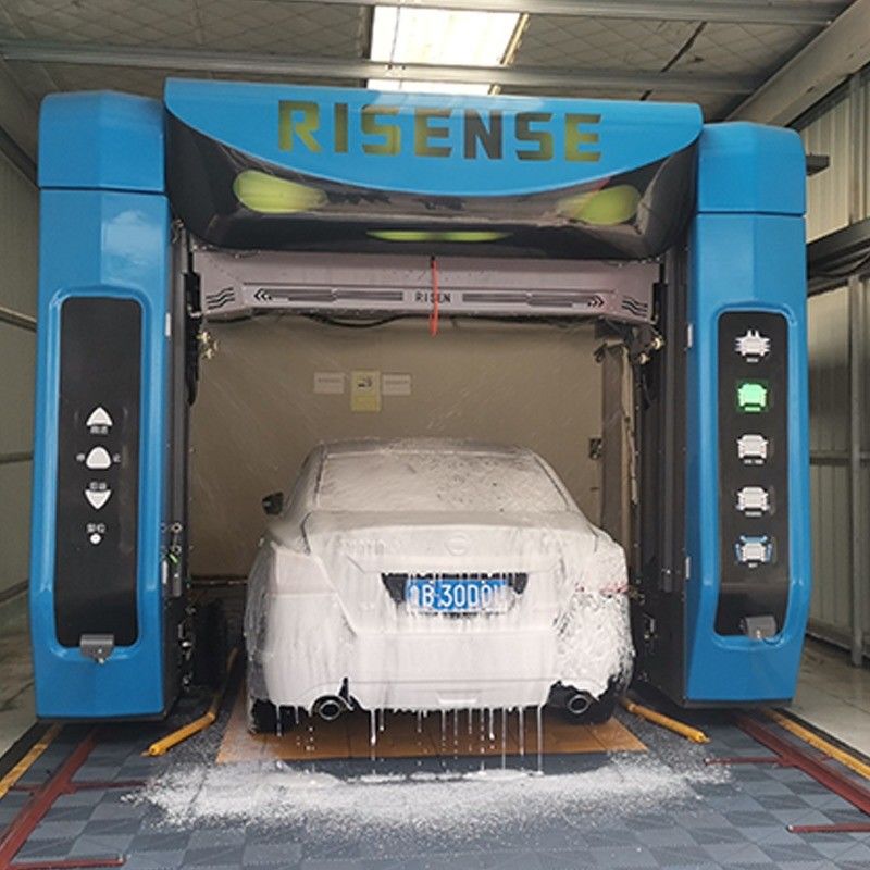 タッチフリー フルオートマティック 360 レーザー洗車設備 エアドライヤーとラバシャンプー