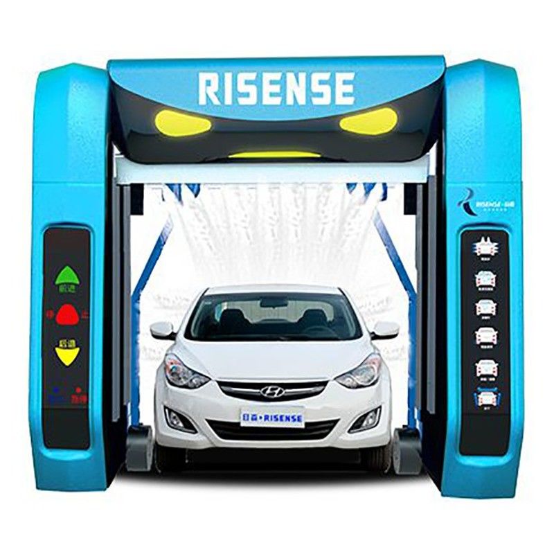 マレーシアでタッチフリー洗車Risense 360 フルオートマティック ブラシなし 接触式 洗車機