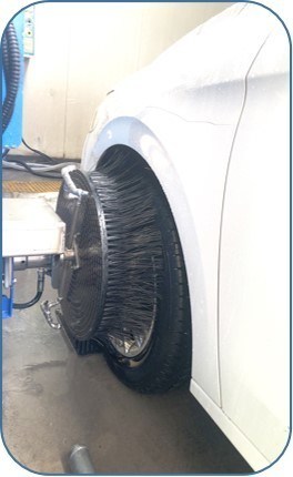 タッチレス洗車用 エアドライヤー ラバシャンプー 25kW 1660mm*3620mm*3100mm サイズ