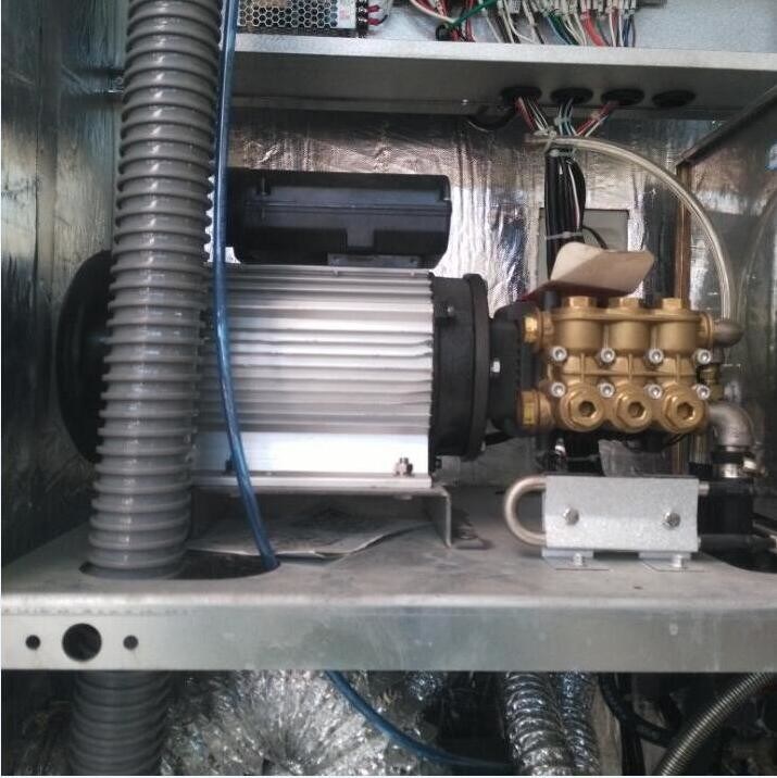 単相 220V 5.5KW 硬貨操作ステーション用 熱電熱鋼車洗機