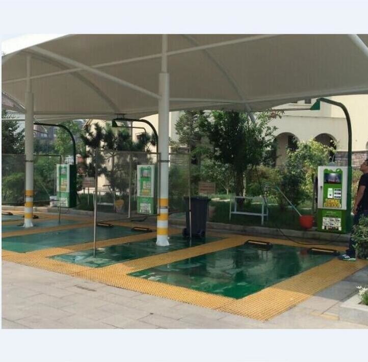 単相 220V 5.5KW 硬貨操作ステーション用 熱電熱鋼車洗機