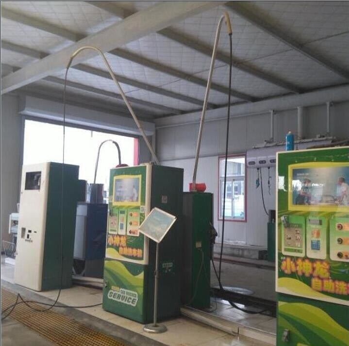 単相 220V 5.5KW 硬貨操作ステーション用 熱電熱鋼車洗機